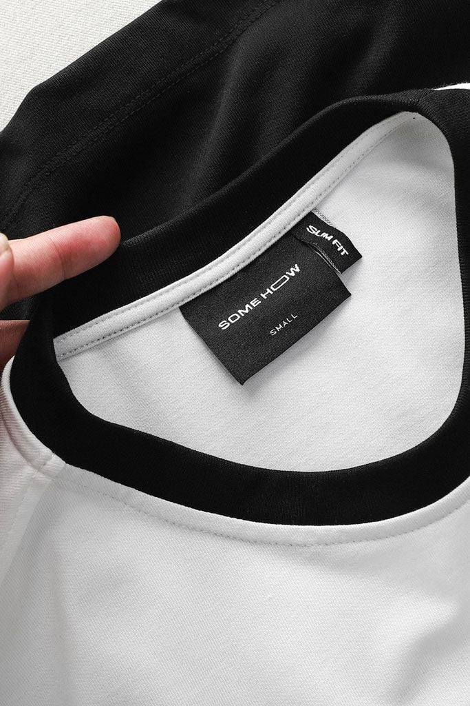 Áo Thun Black White Mix Cool Fab