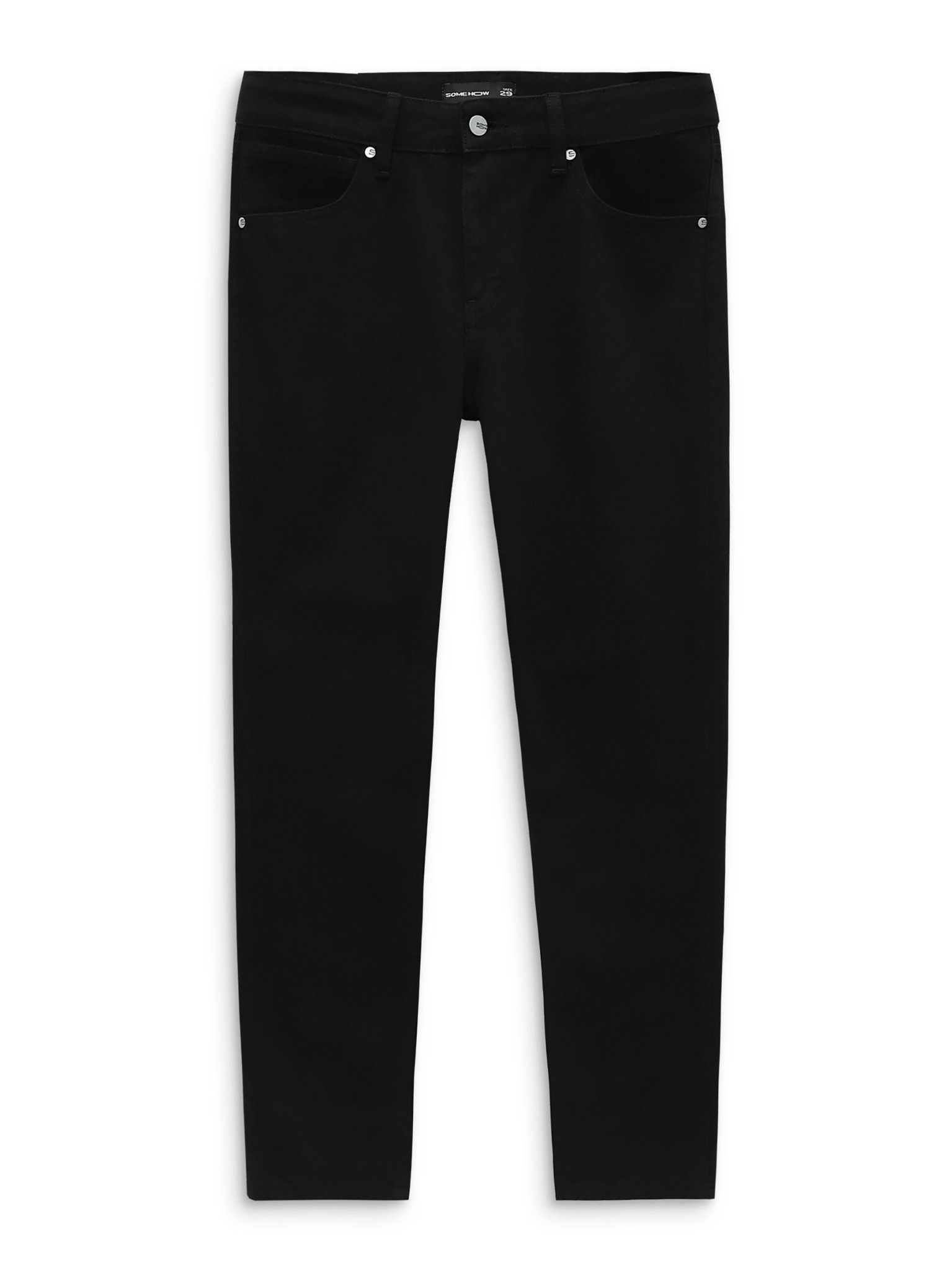 Quần Jean Straight Standard Black