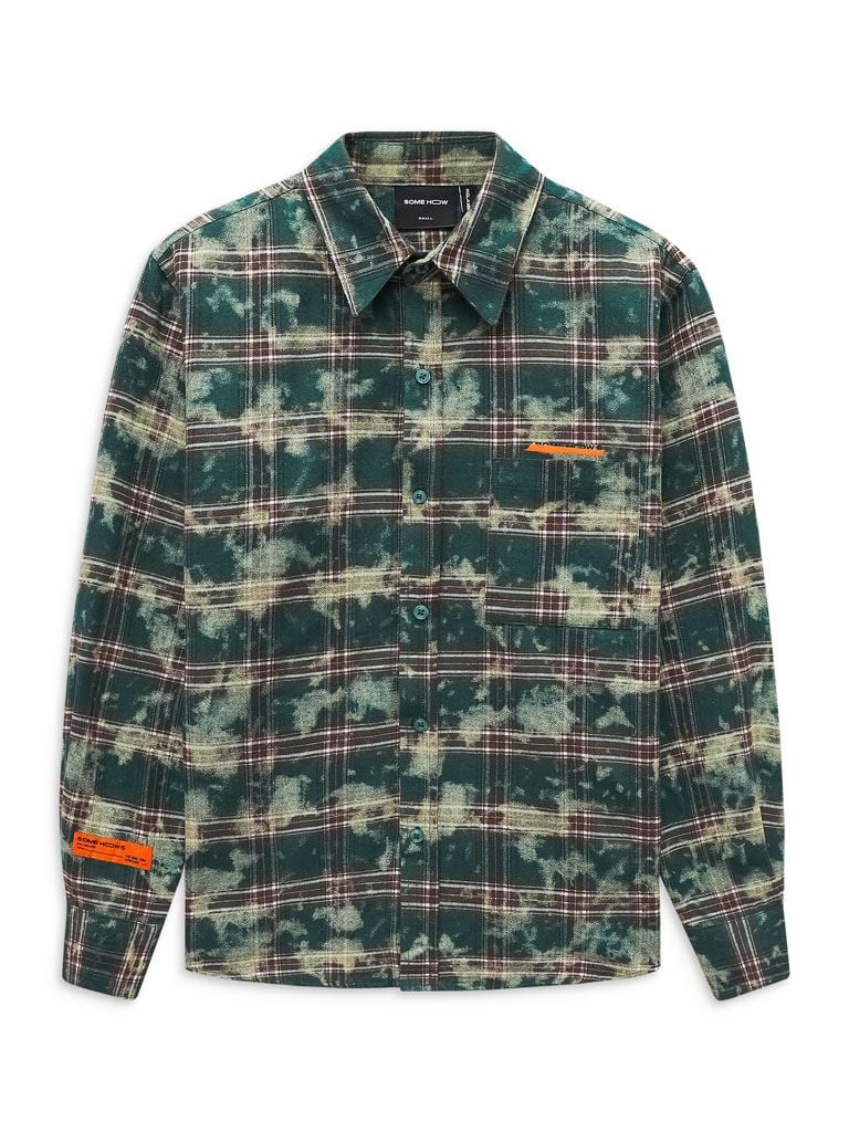  Áo Sơ Mi Checked Flan Orange Label 