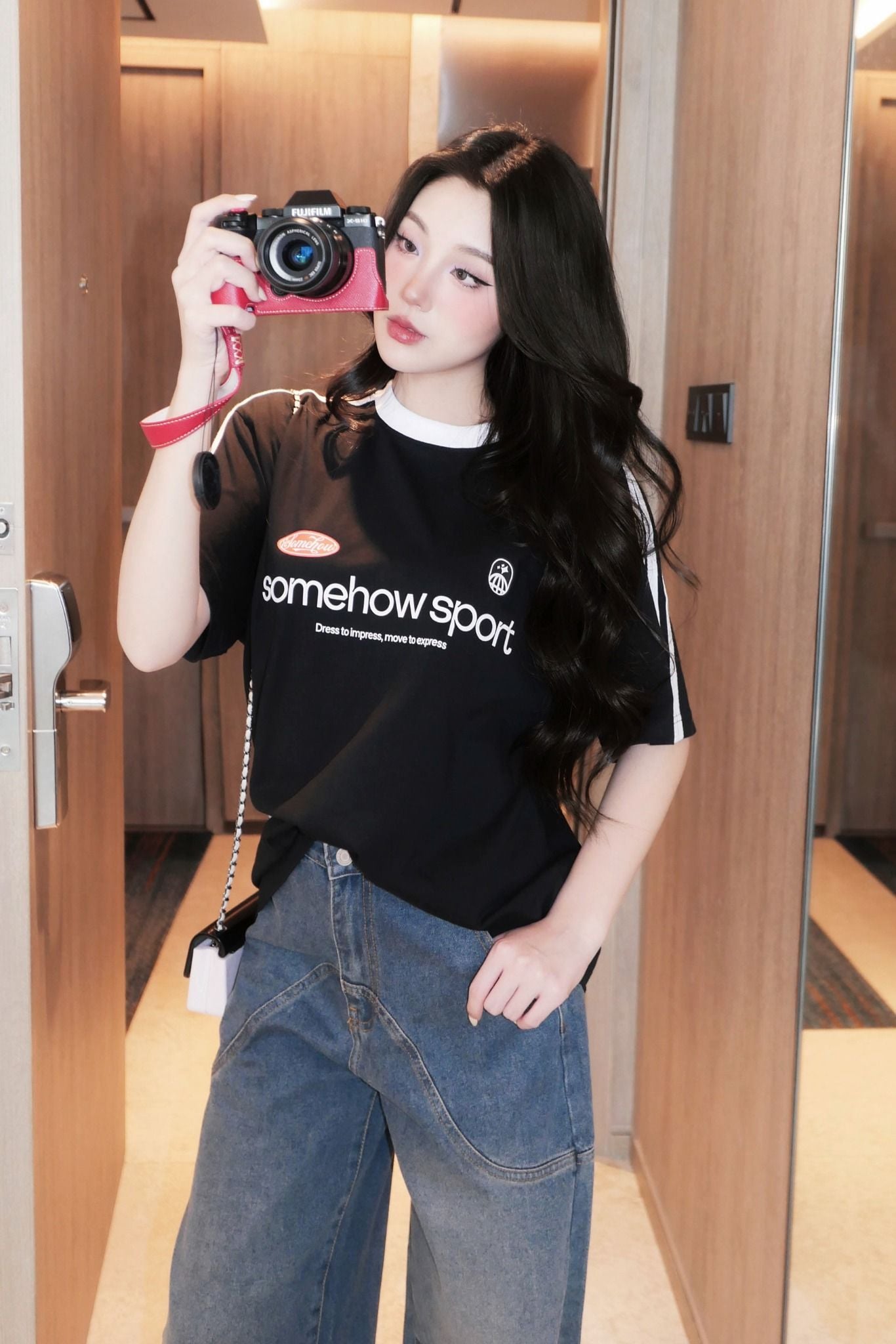  Áo Thun Sport Dual Lines 