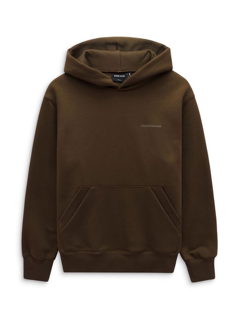 Áo Hoodie Boxy Plain Basic Holi