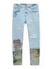 Quần Jean Skinny Tropical Printed Legs