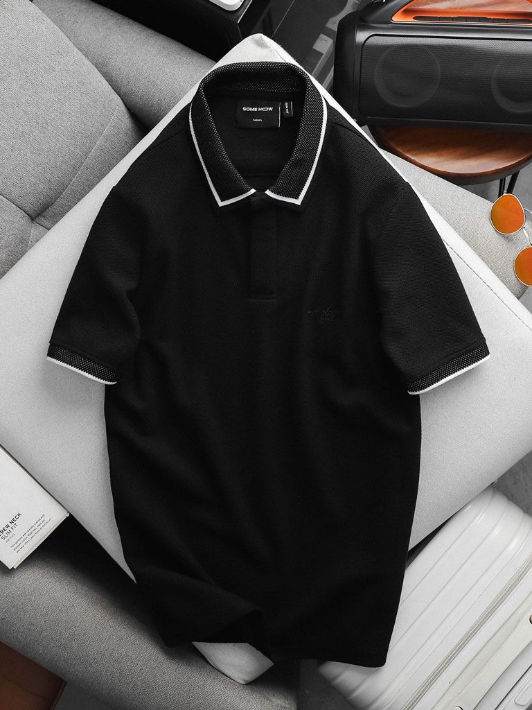 Áo Polo Hidden Placket Studio