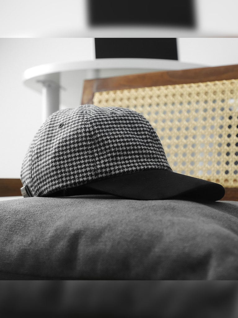 Nón The Checked Beige Cap