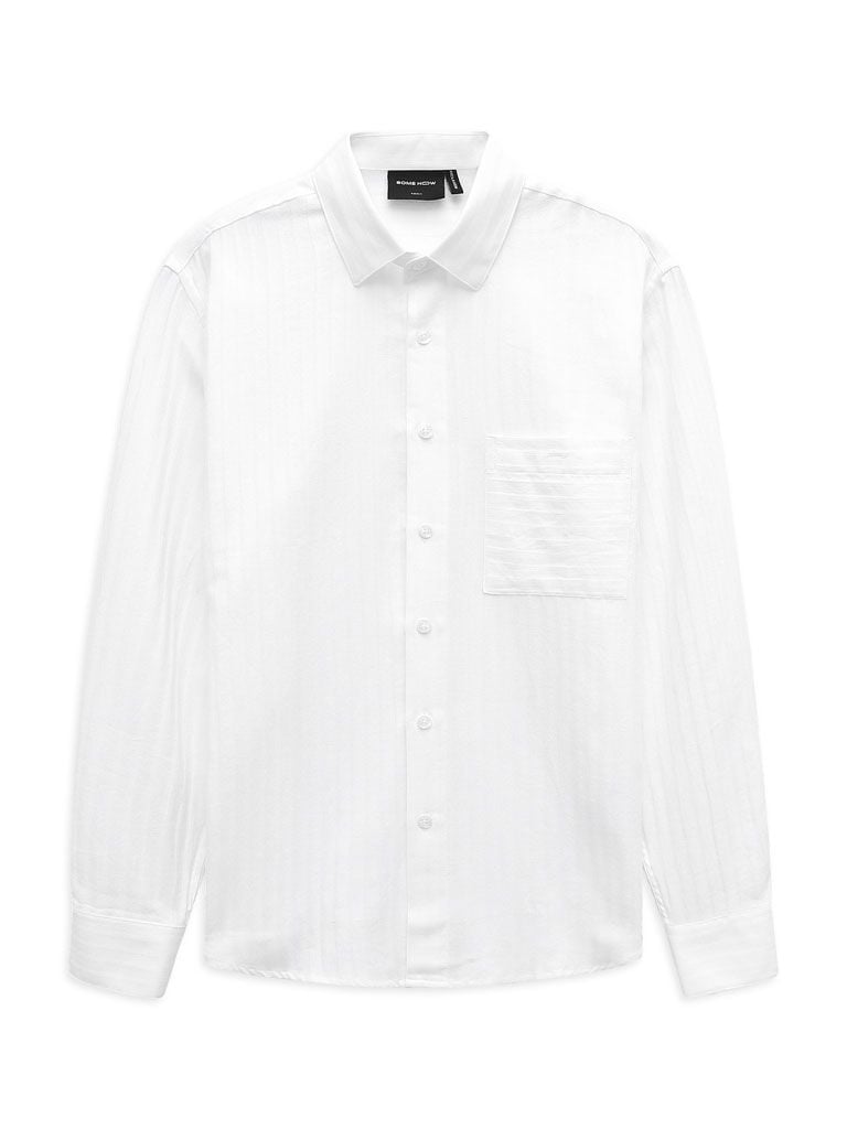 Áo Sơ Mi Relaxed Understripes Linen