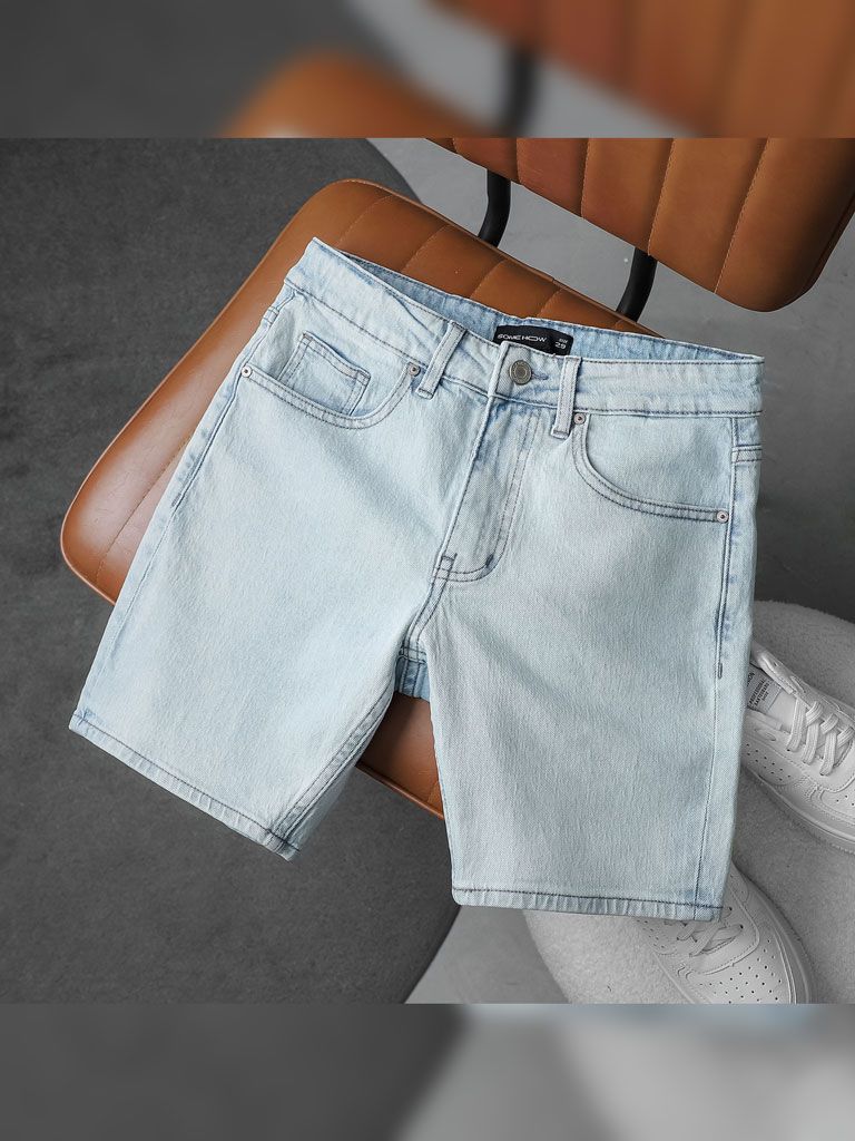 Quần Short Denim Light Ice