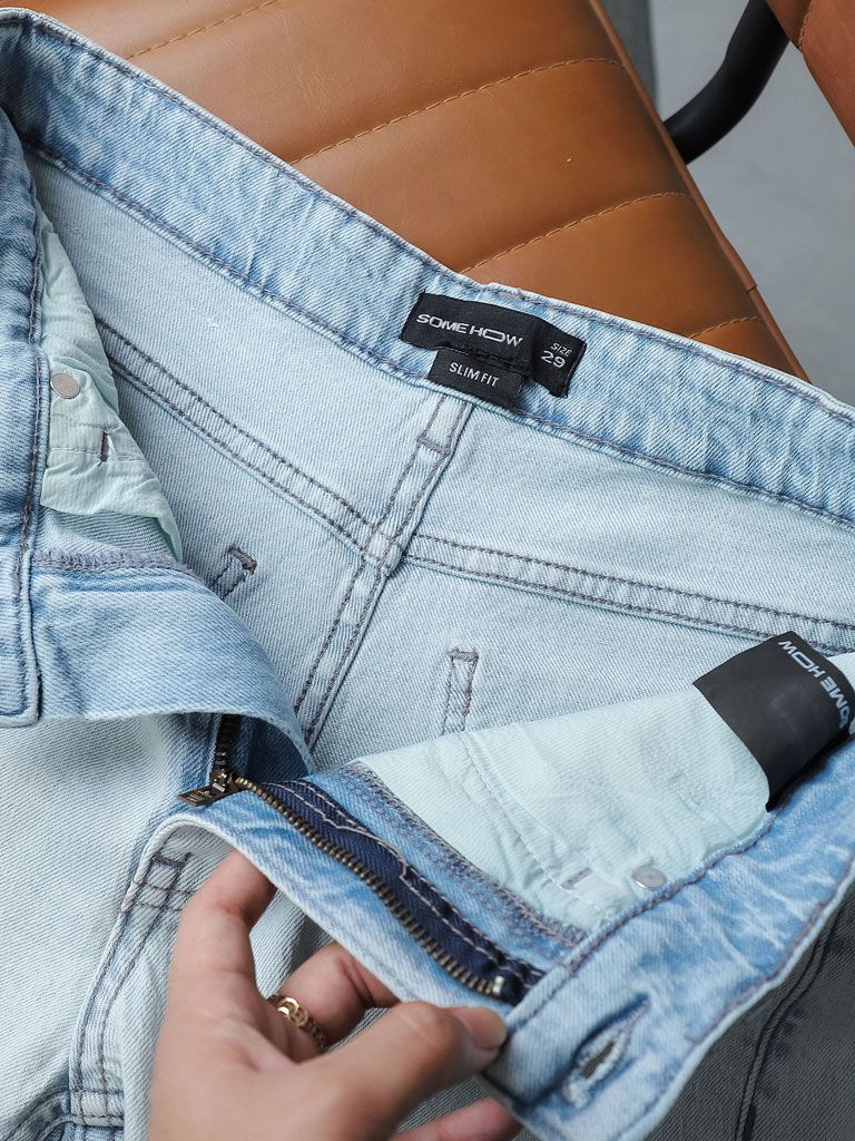 Quần Short Denim Light Ice