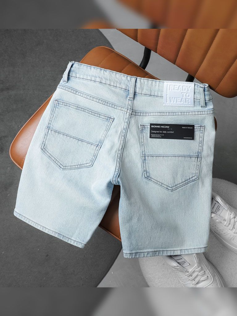 Quần Short Denim Light Ice