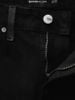 Quần Jean Skinny Leather Back Pocket Black