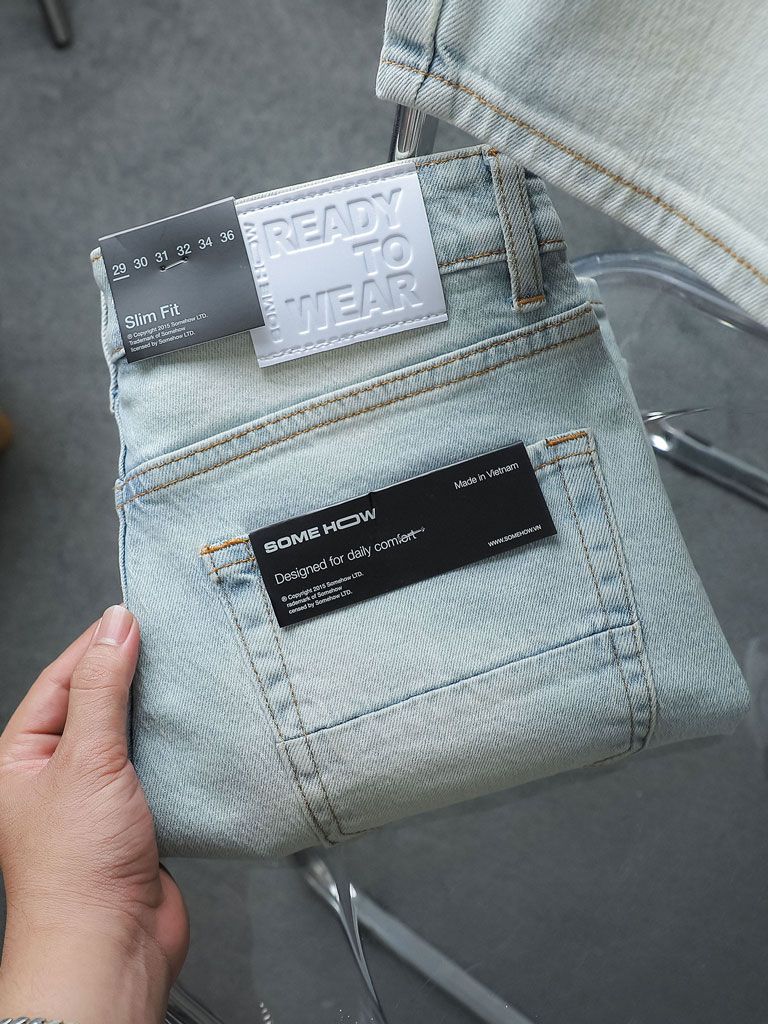 Quần Short Slim Denim Back Devipock