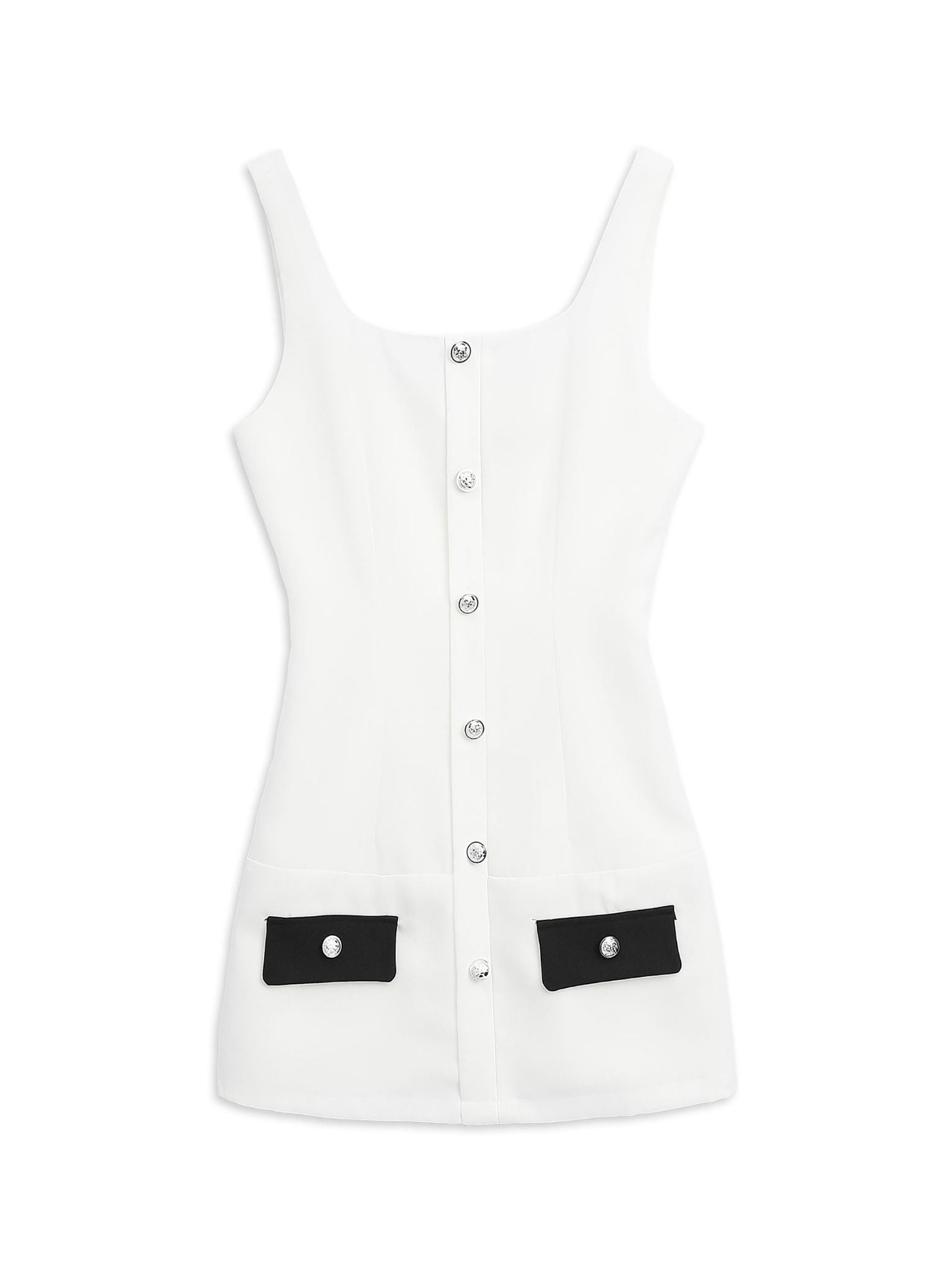 Đầm Sleeveless Square Bodycon