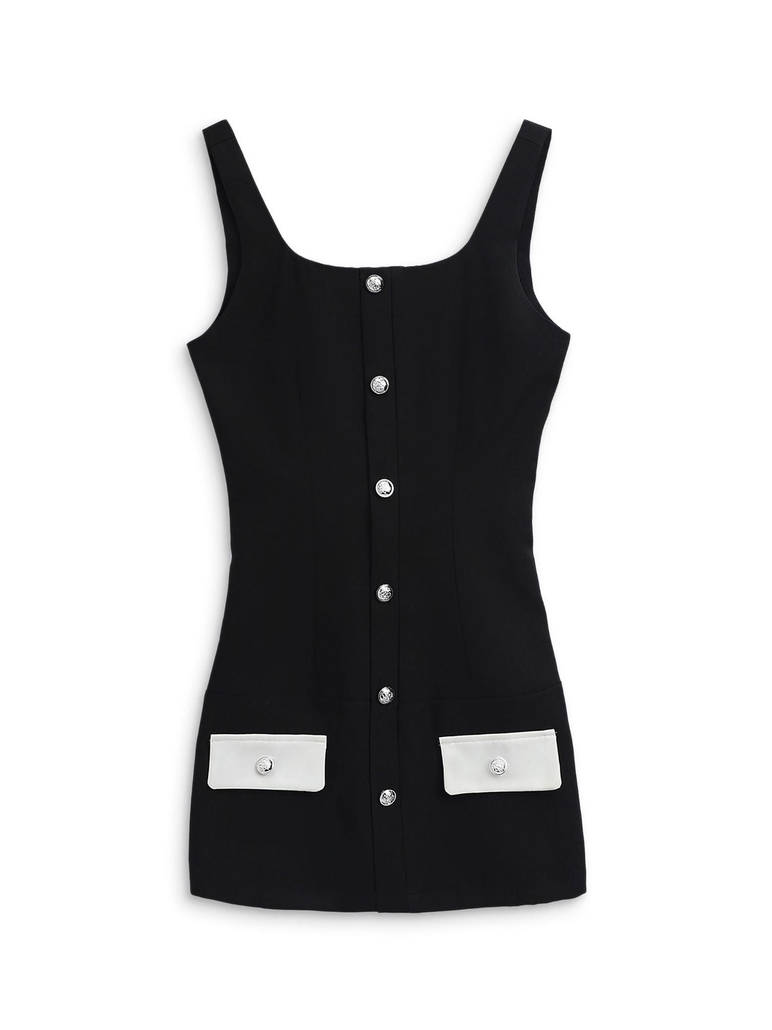 Đầm Sleeveless Square Bodycon