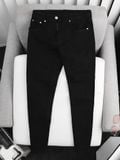 Quần Jean Skinny Lettering Black