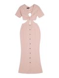 Đầm Dài Twisted Chest Dress