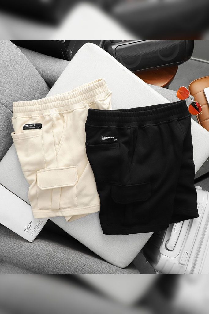 Set T-shirt Short Athletic Black Cafe