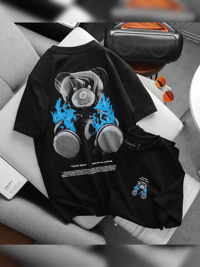 Áo Thun Teddy Bear Bluefire