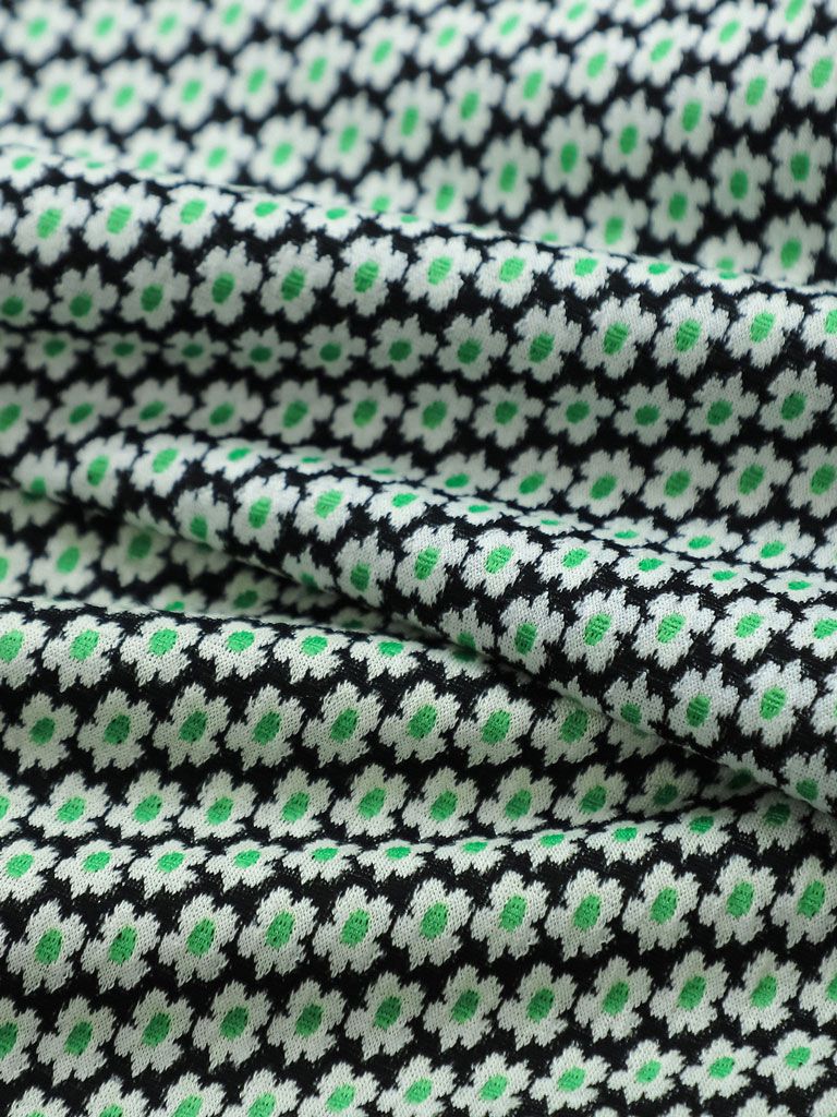 Áo Thun Mini Flowers Greentone