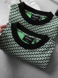 Áo Thun Mini Flowers Greentone
