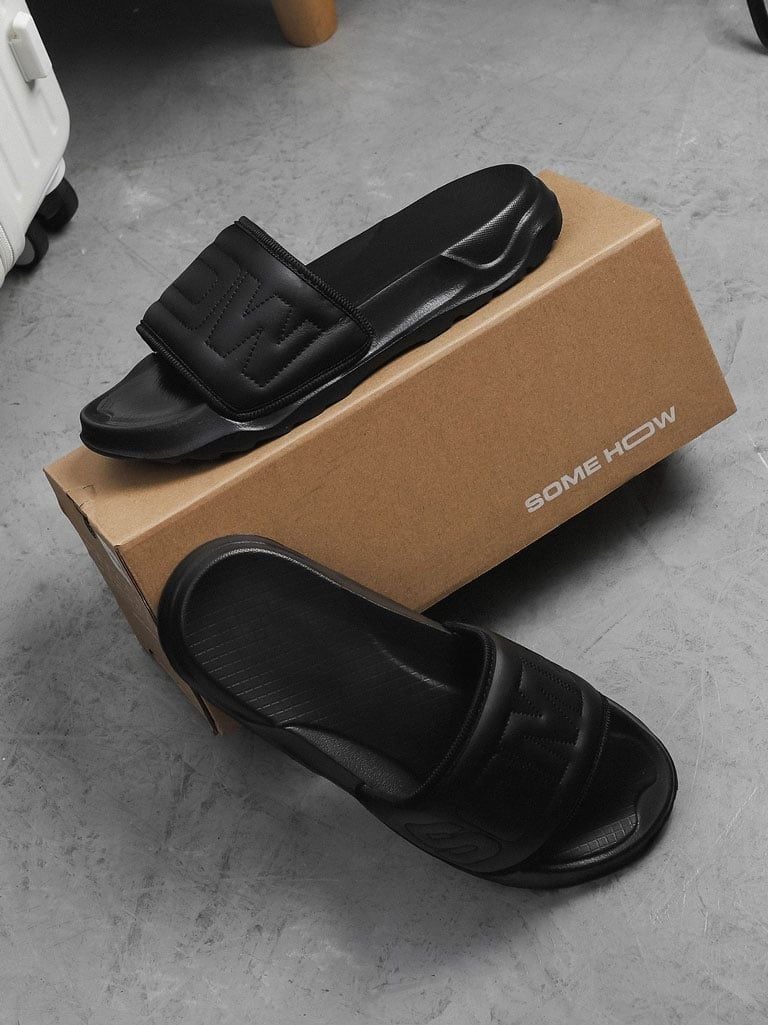  Dép Foam Separate Black 