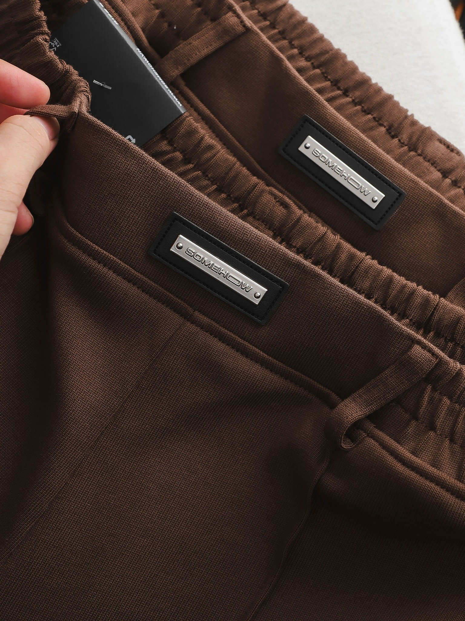 Set Premium Brown T-shirt Pant Options 360GSM