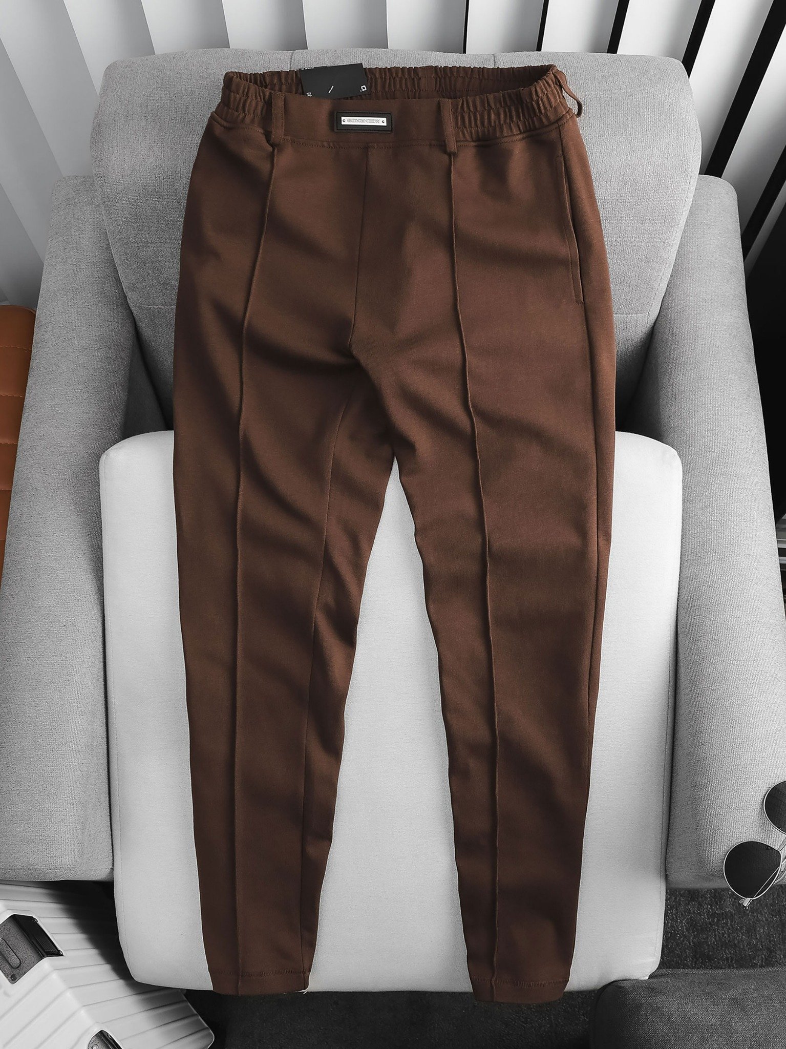 Set Premium Brown T-shirt Pant Options 360GSM