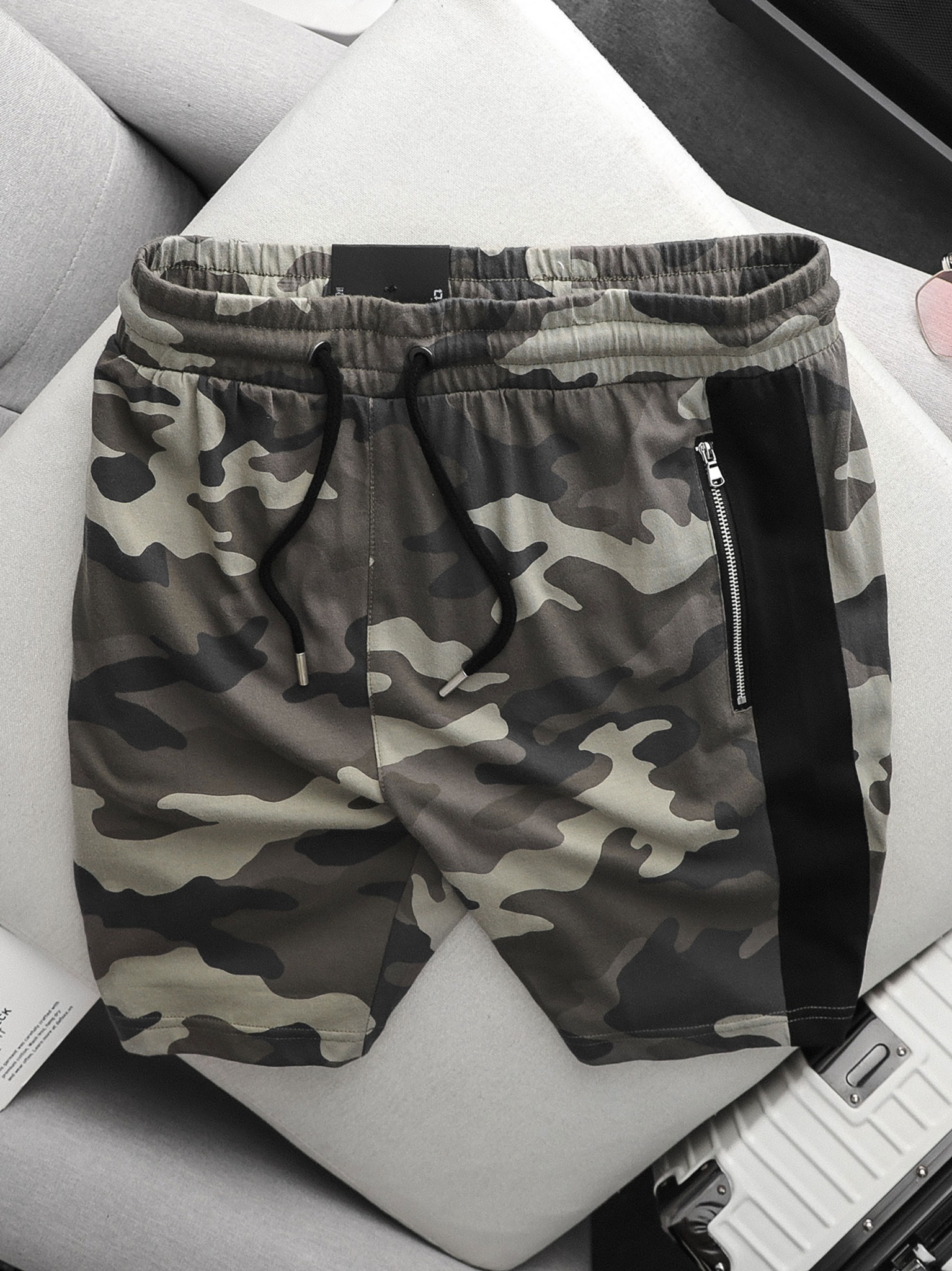 Set Relaxed Duo Zipper Camo