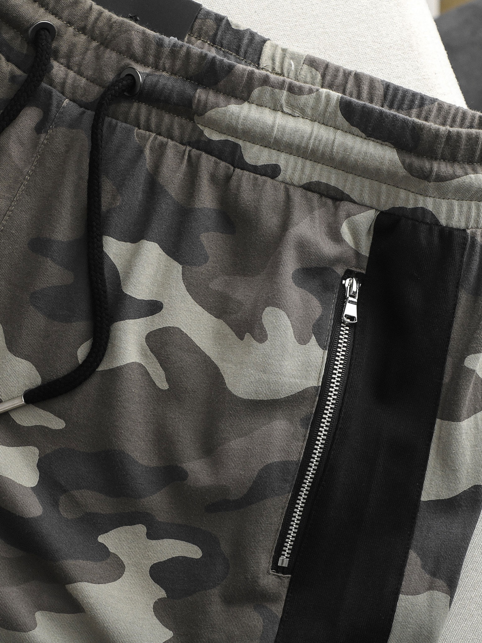 Set Relaxed Duo Zipper Camo