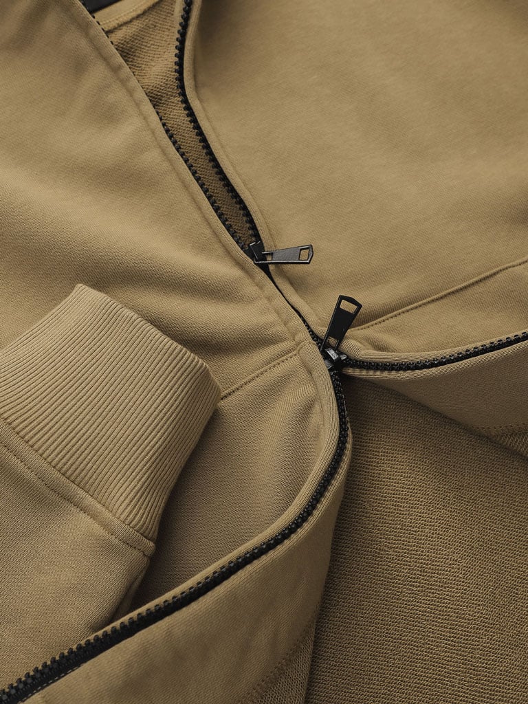 Áo Hoodie Boxy Easy Zip