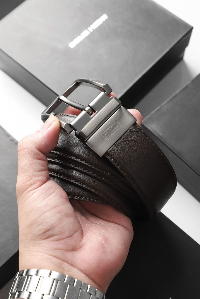  Thắt Lưng Reversible Dark Brown 