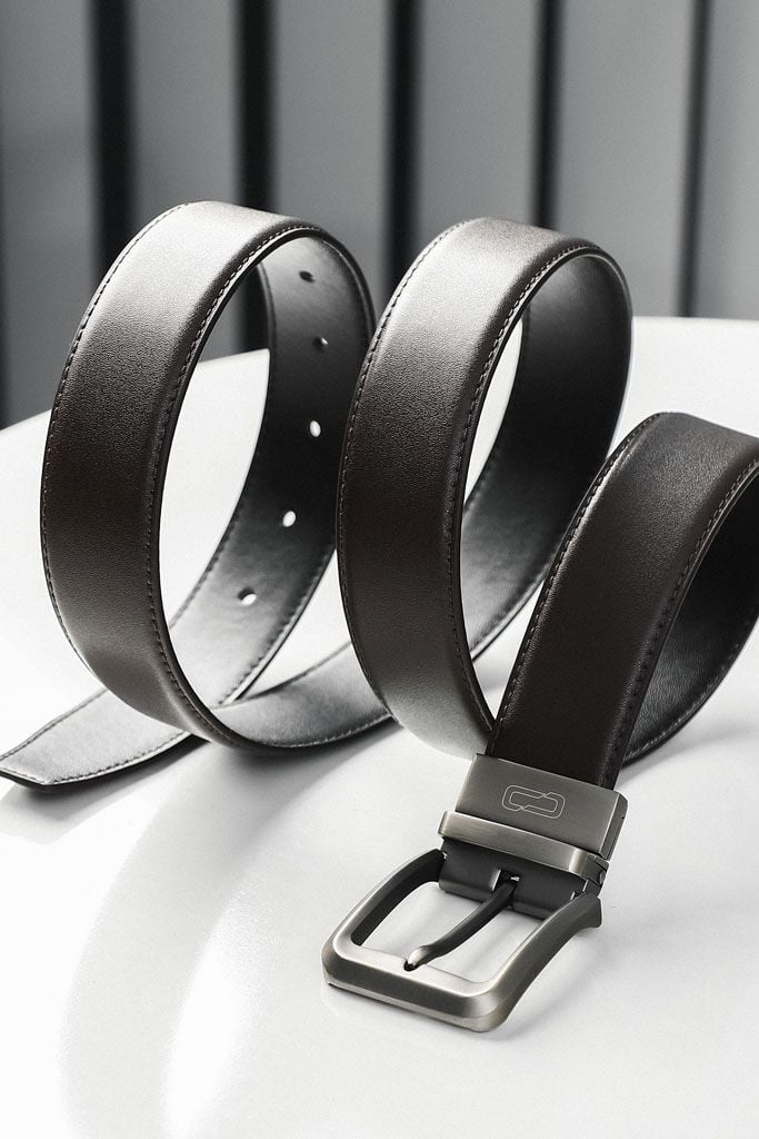  Thắt Lưng Reversible Dark Brown 