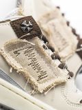 Giày Brown Cream Pattern