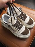 Giày Brown Cream Pattern