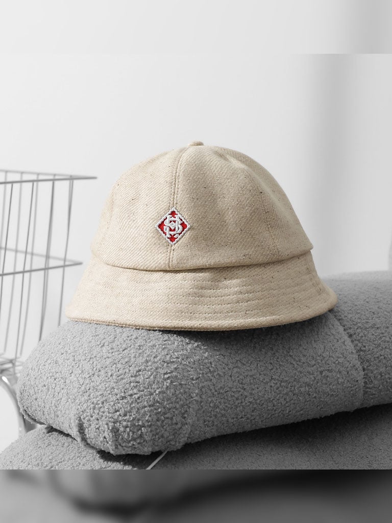 Nón Bucket Beige Label