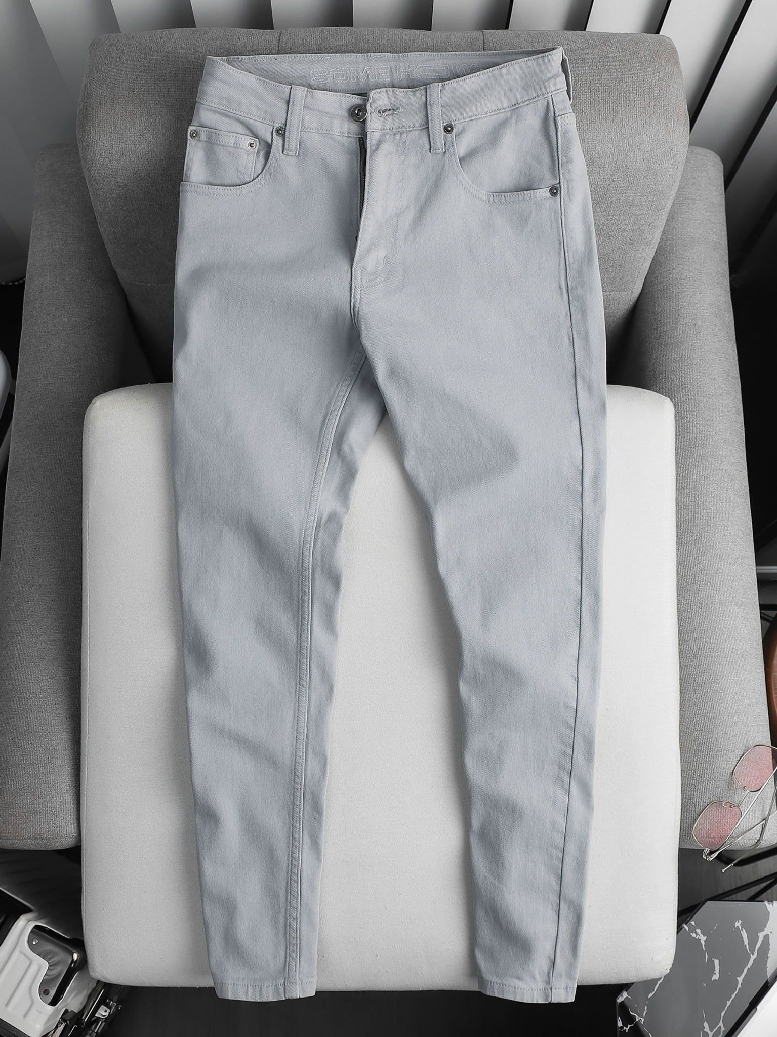Quần Jean Skinny Simple Plain