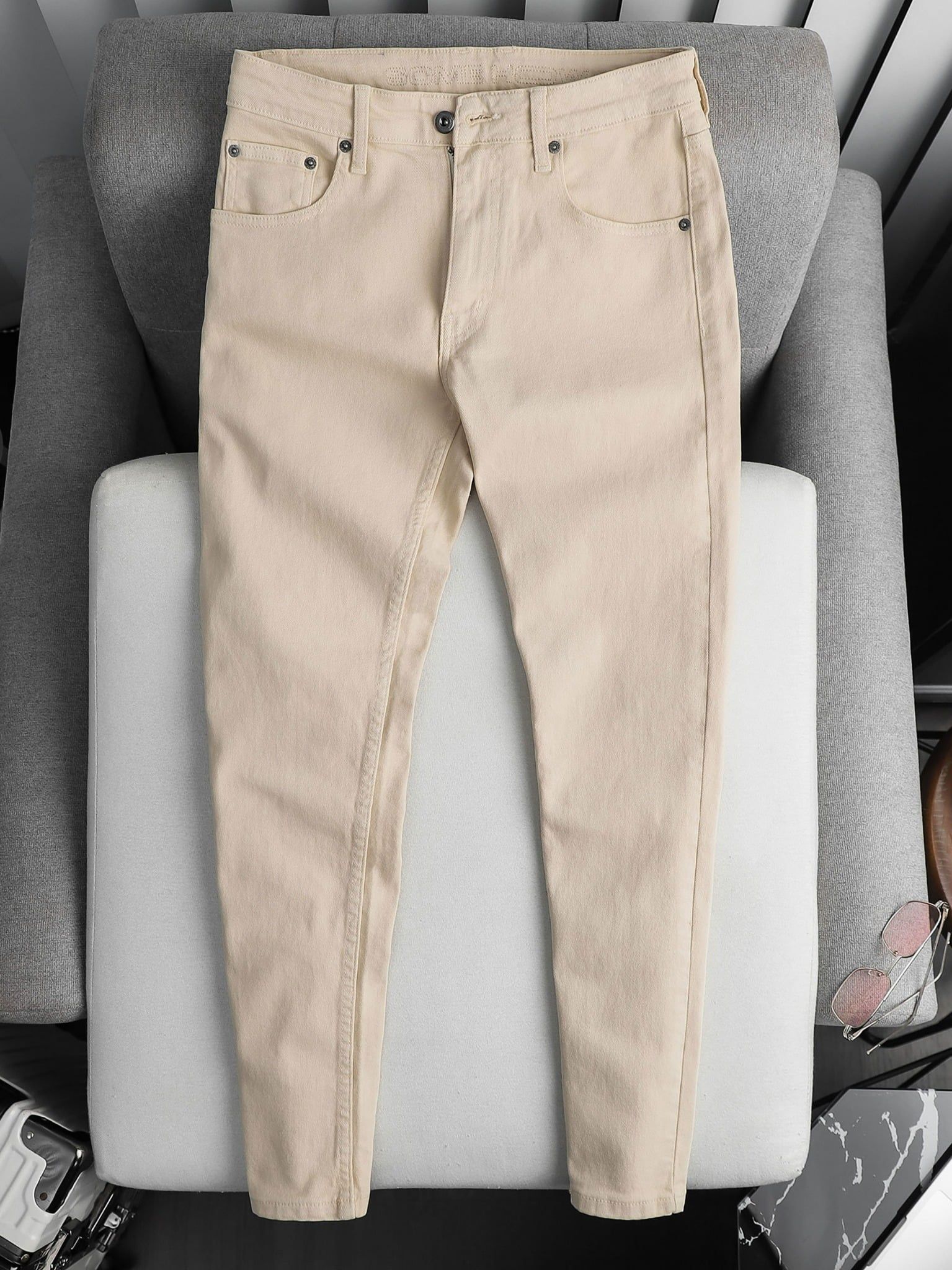 Quần Jean Skinny Simple Plain