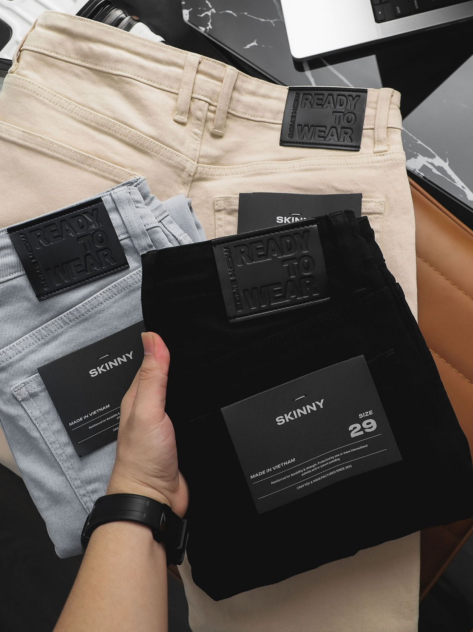 Quần Jean Skinny Simple Plain