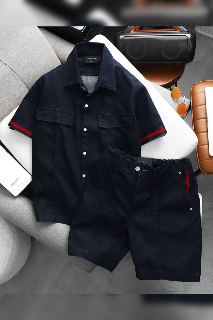 Set Shirt Short Denim WR Line