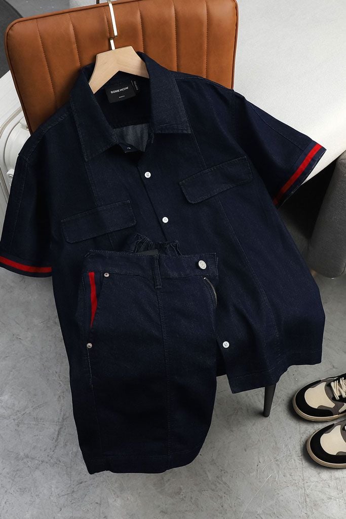Set Shirt Short Denim WR Line