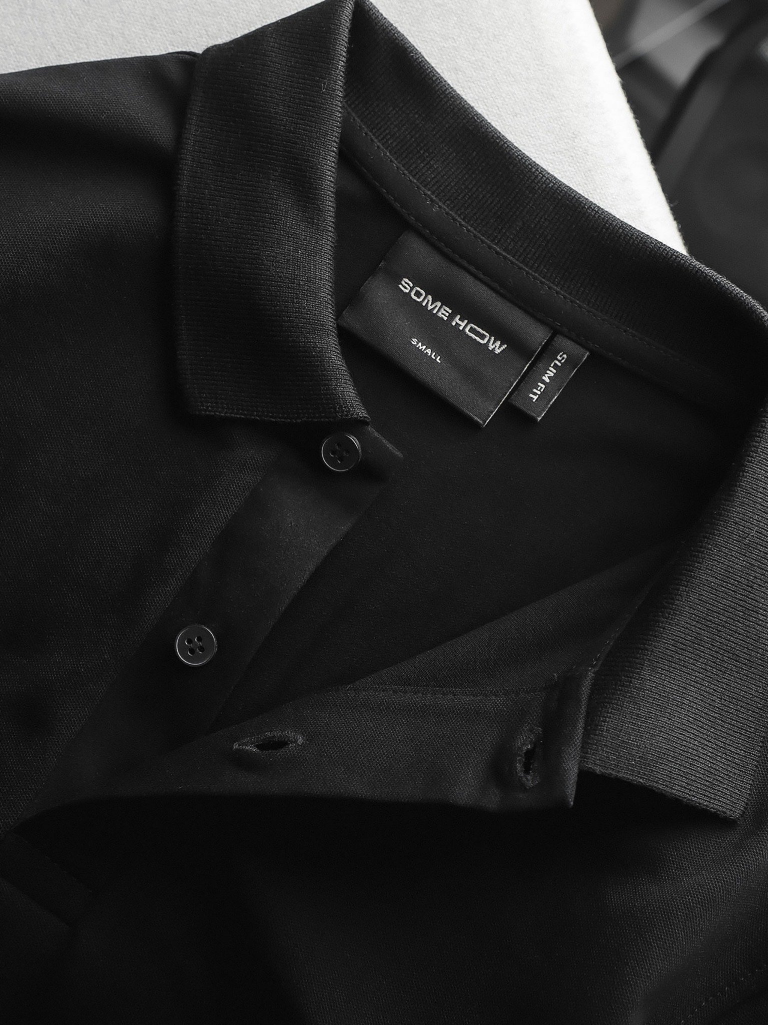 Áo Polo Suede Under Placket