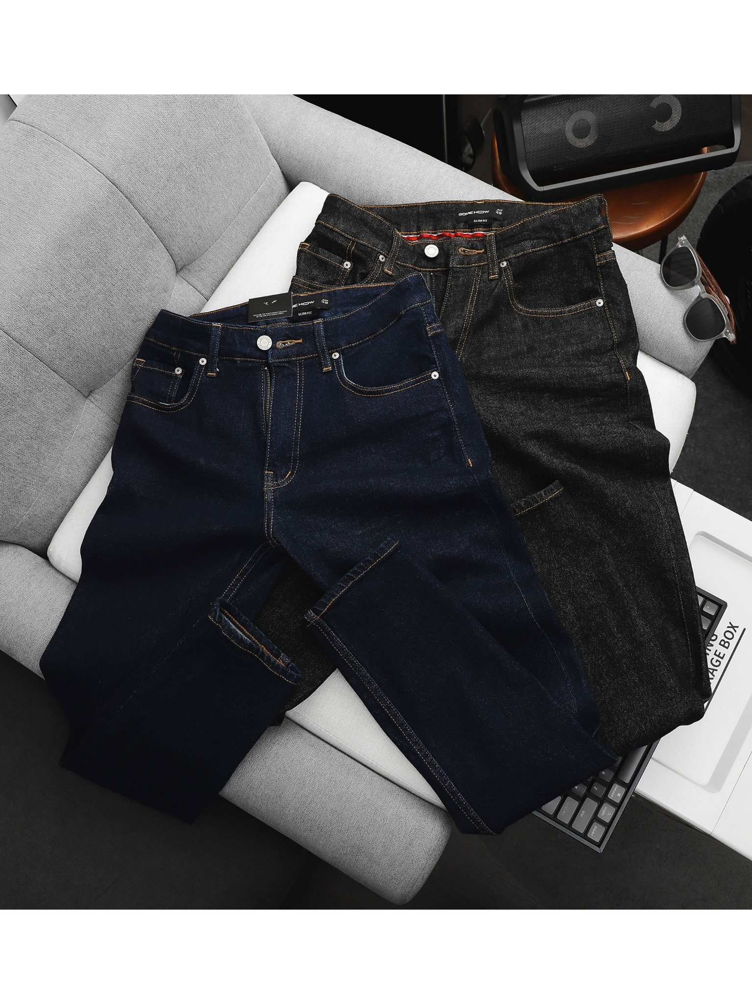 Quần Jean Slim Red Label Indigo Col