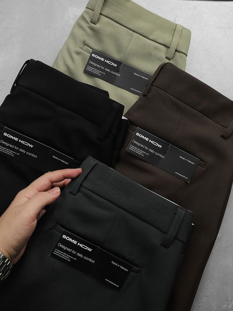 Quần Tây Basic 4 Colors BTW