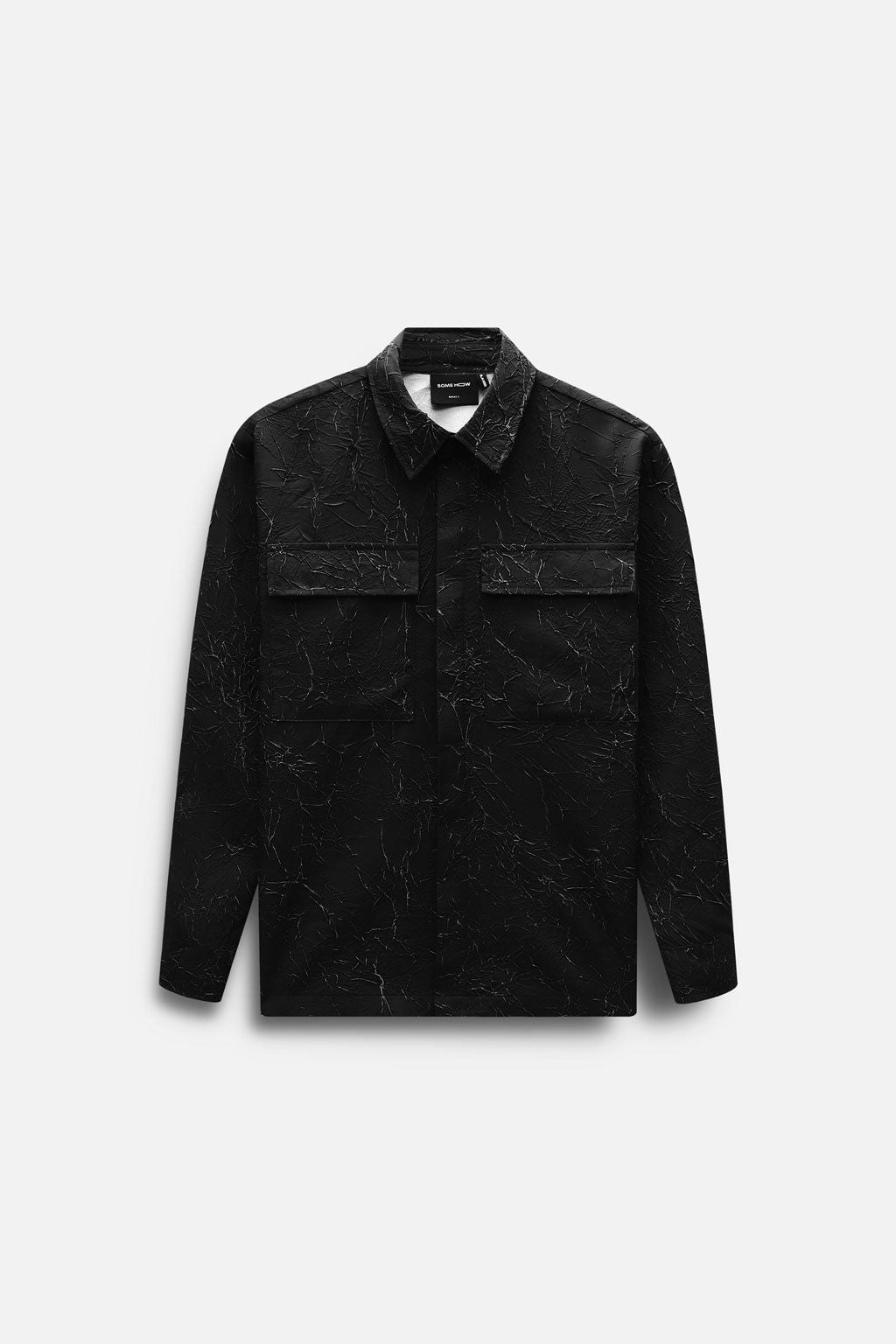 Áo Sơ Mi Relaxed Snap Line Pattern