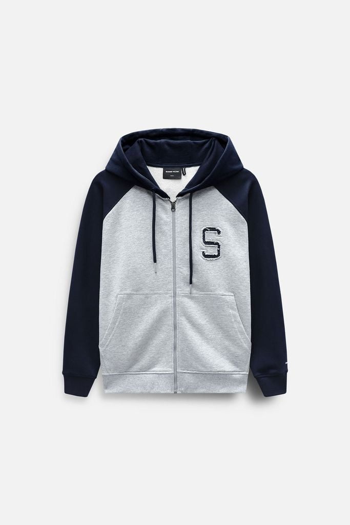  Áo Khoác Hoodie Blue Raglan Camplife 