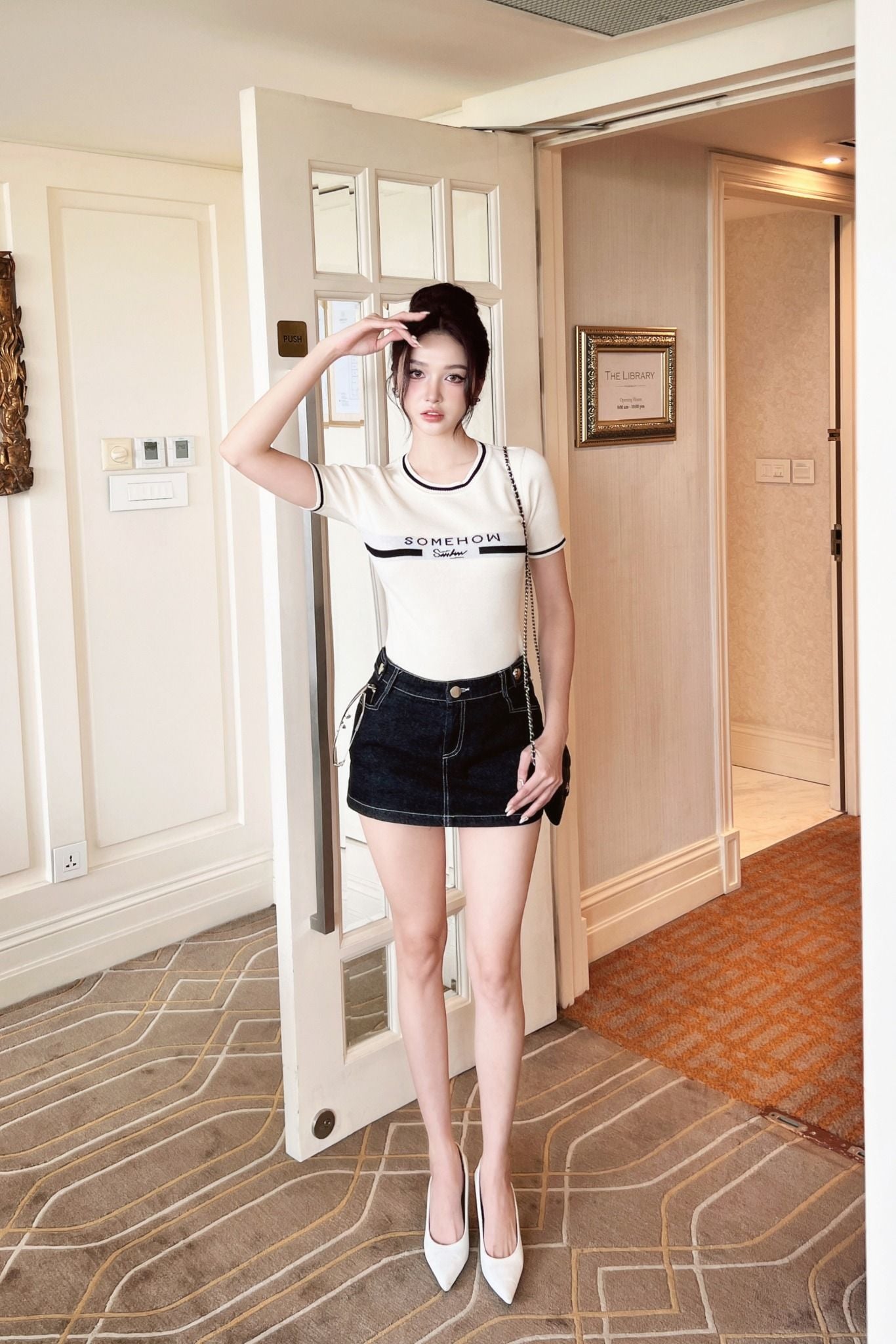 Chân Váy Ngắn Denim Style