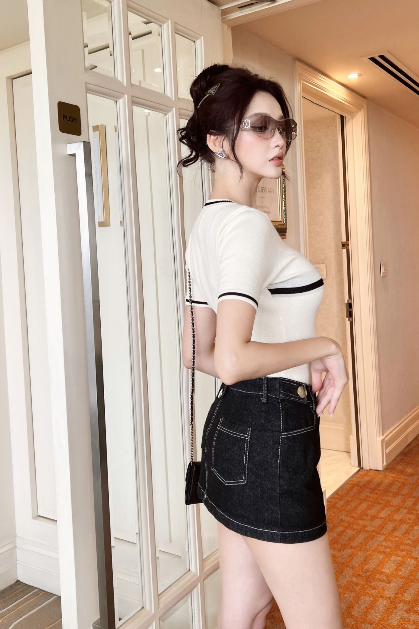 Chân Váy Ngắn Denim Style