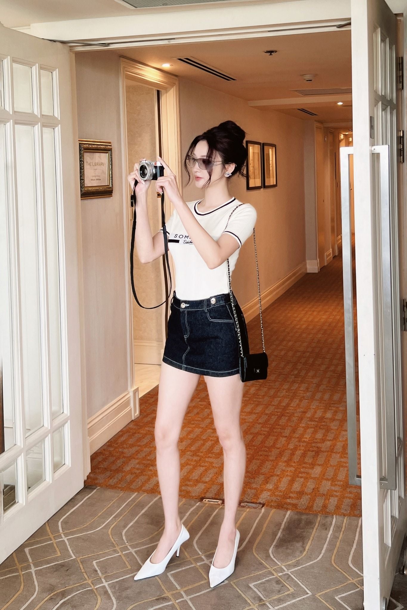 Chân Váy Ngắn Denim Style