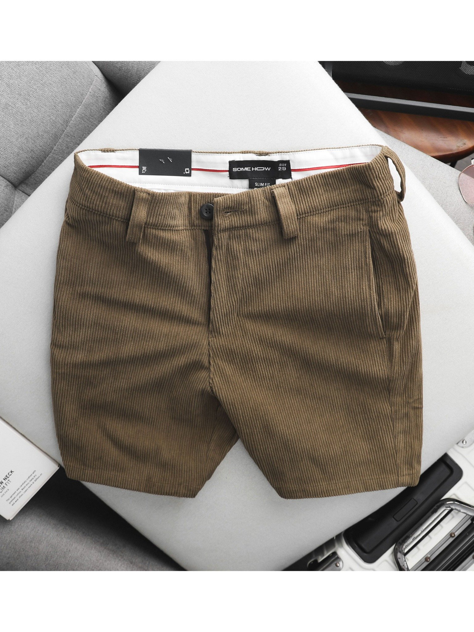 Quần Short Corduroy Basic