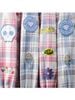 Áo Khoác Flannel Stickers The Checked