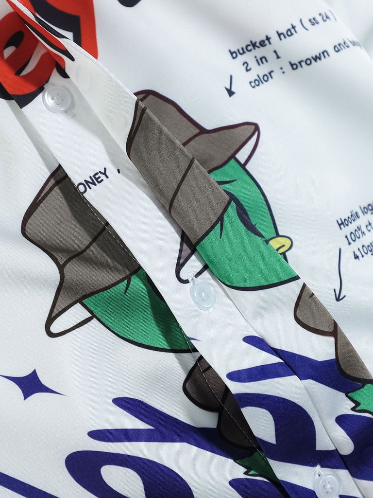 Áo Sơ Mi Flexing Trendy Duck