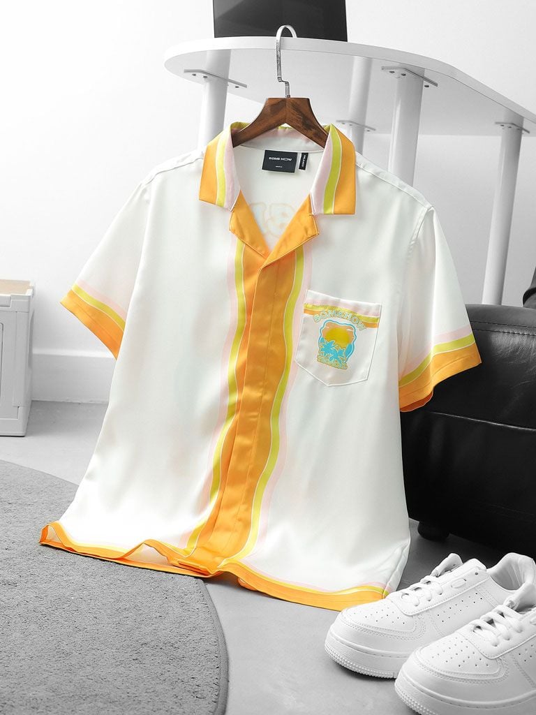 Áo Sơ Mi Cuban Summer Tropical